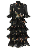 Zimmermann Pleated Sleeved Dress
