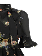 Zimmermann Pleated Sleeved Dress