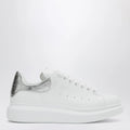 Alexander McQueen Oversize Sneakers white/silver croc