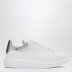 Alexander McQueen Oversize Sneakers white/silver croc