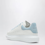 Alexander McQueen Oversize sneakers in white/powder blue