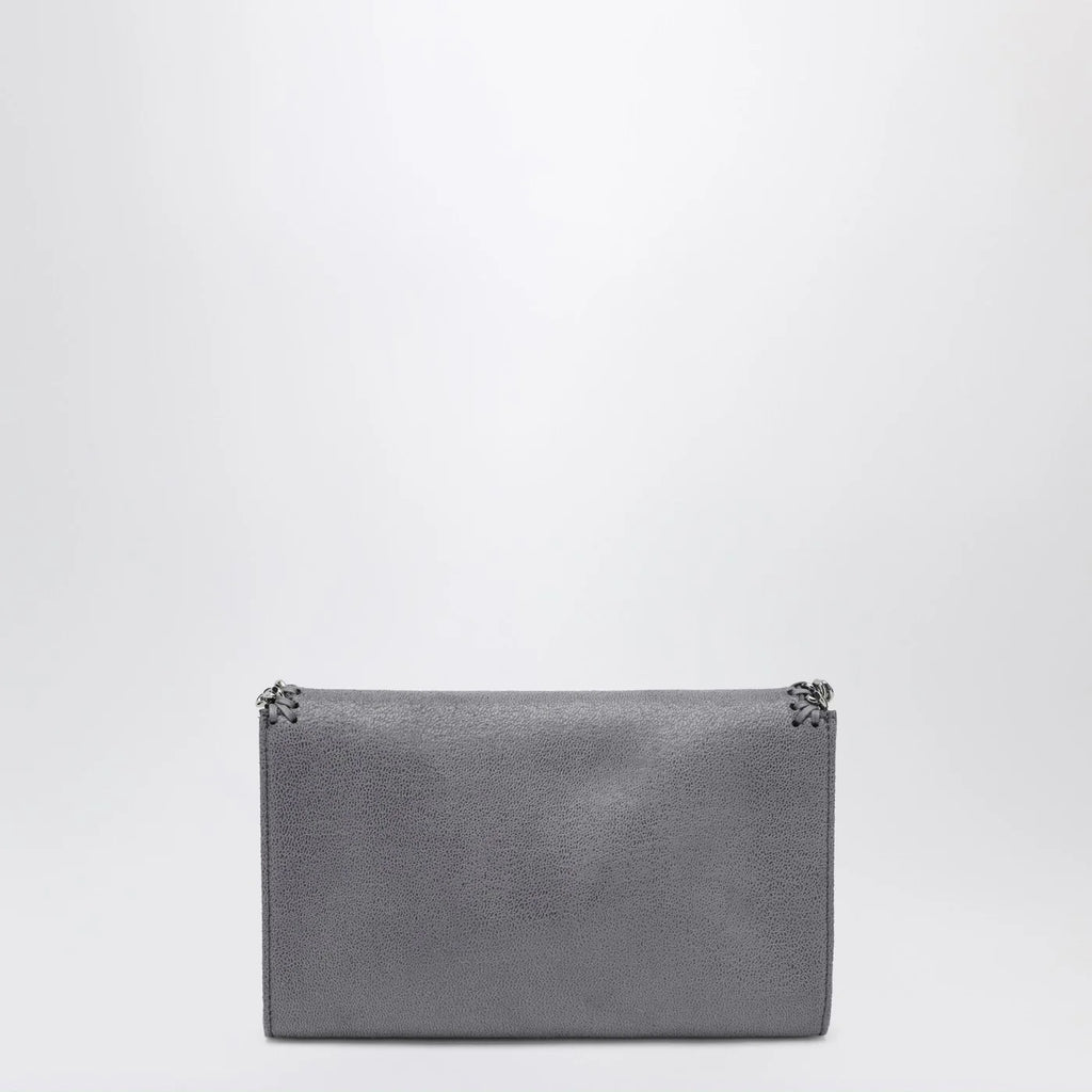 Stella McCartney Falabella crossbody wallet bag in dark barolo