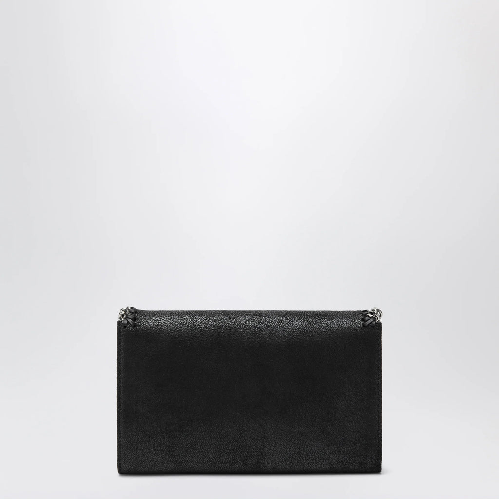 Stella McCartney Falabella crossbody wallet bag in black