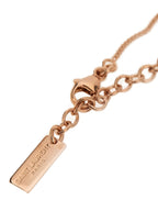 Saint Laurent Monogram Pendant Necklace