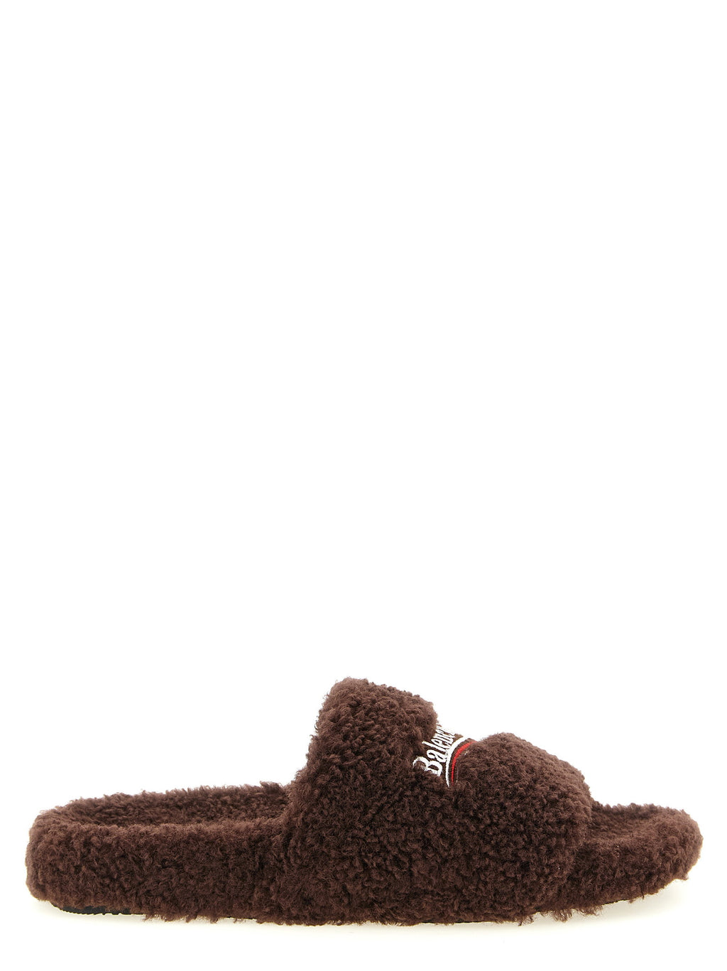Balenciaga Furry Open Sandals