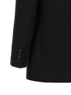 Saint Laurent Satin Lapel Blazer