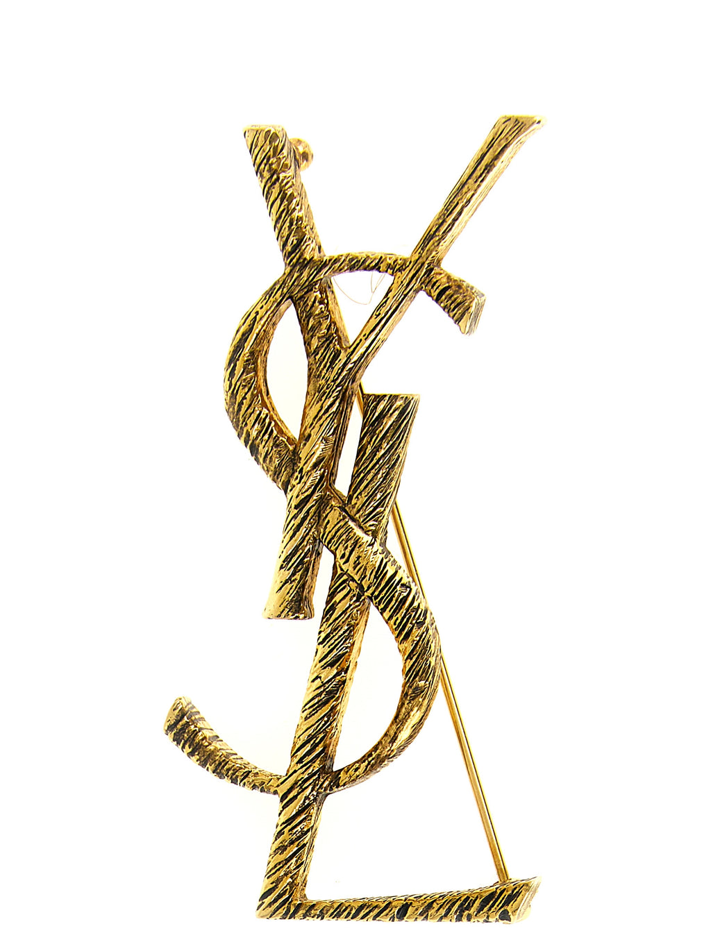 Saint Laurent Monogram Earrings