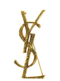 Saint Laurent Monogram Earrings