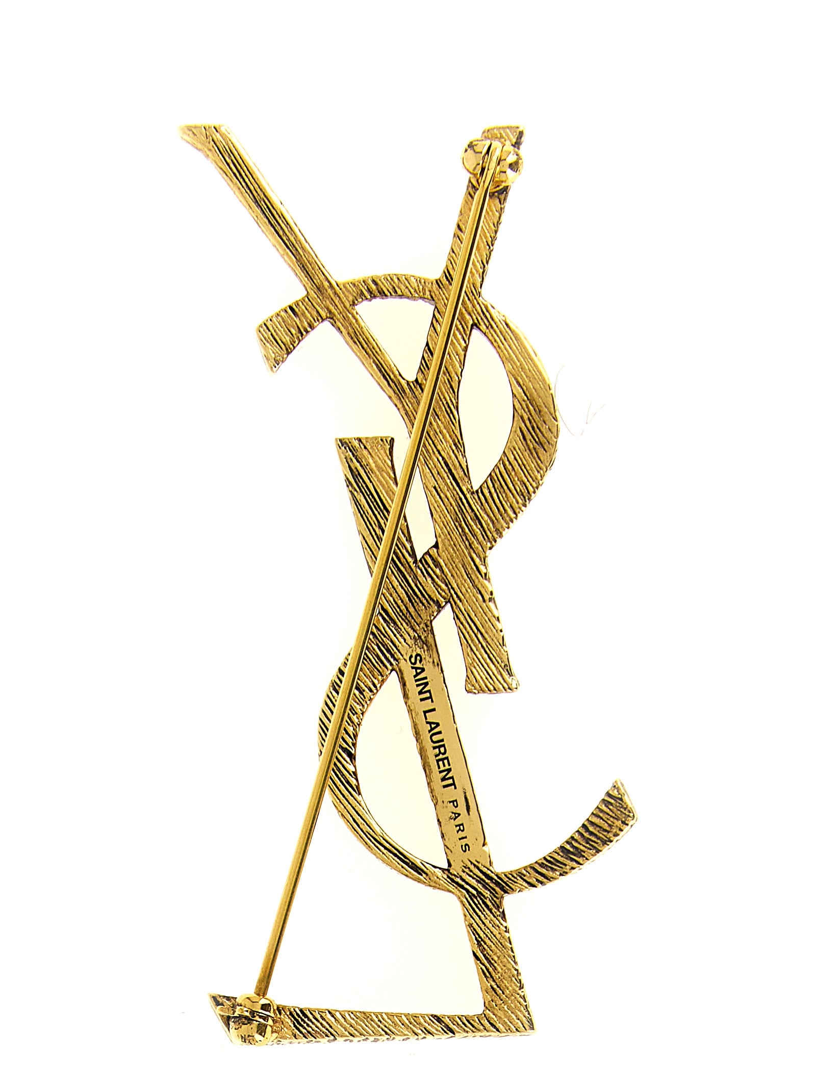 Saint Laurent Monogram Earrings