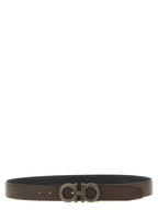Ferragamo Doppio Gancini Reversible Belt