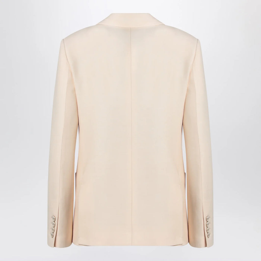Valentino Wool and silk single-breasted jacket