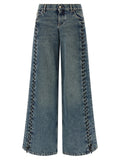 Stella Mccartney Lace-up Jeans