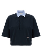 Stella Mccartney Cropped Piquet Polo