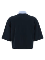 Stella Mccartney Cropped Piquet Polo