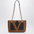 Valentino Garavani Viva Superstar black/brown small bag