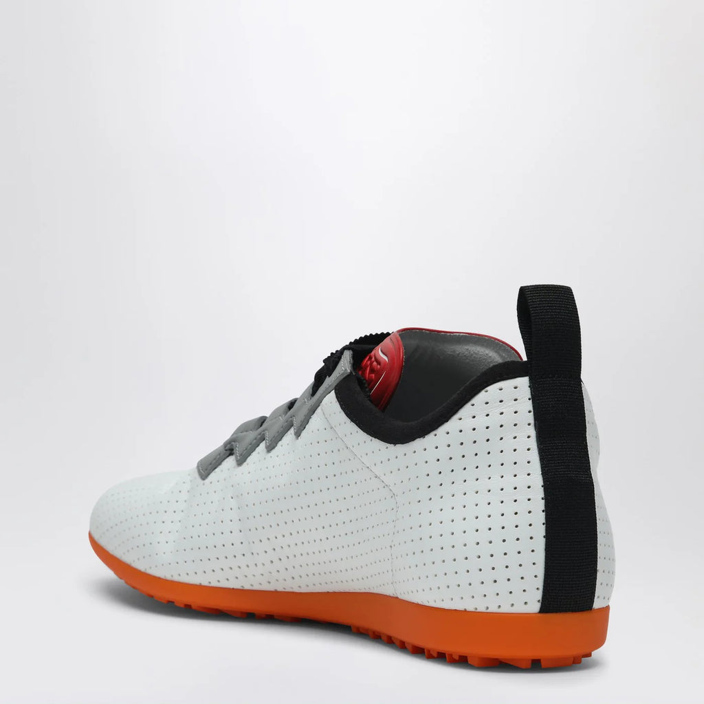 Valentino Garavani White perforated nappa leather Chromathon Sneakers