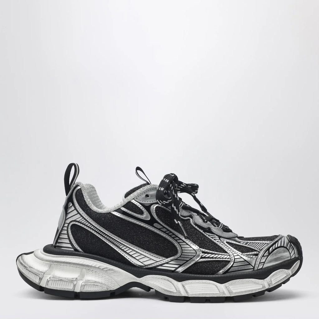 Balenciaga 3XL Sneakers in black and silver with glitter