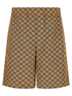 Gg Supreme Bermuda Shorts - Gucci Lido Line