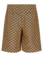 Gg Supreme Bermuda Shorts - Gucci Lido Line