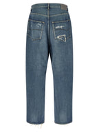Balenciaga Distressed Baggy Jeans