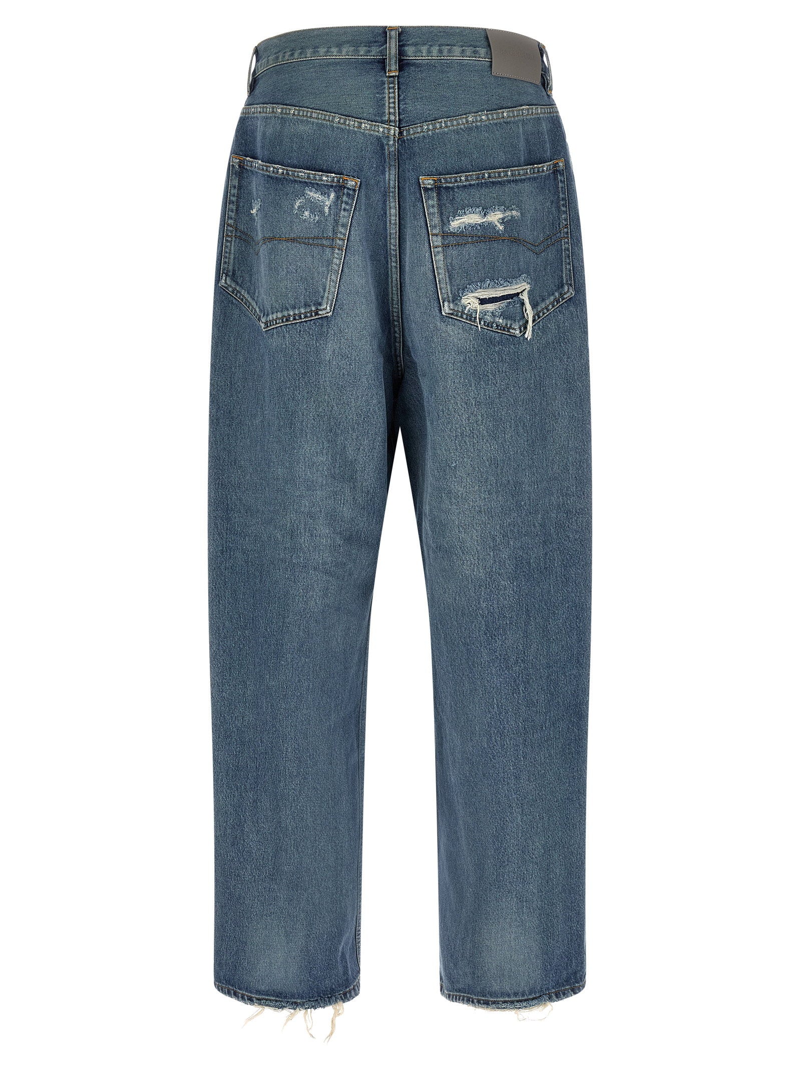 Balenciaga Distressed Baggy Jeans