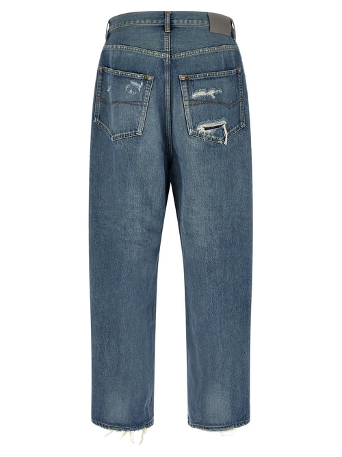 Balenciaga Distressed Baggy Jeans