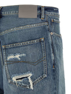 Balenciaga Distressed Baggy Jeans