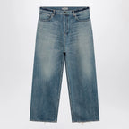 Balenciaga Baggy jeans in blue cotton denim