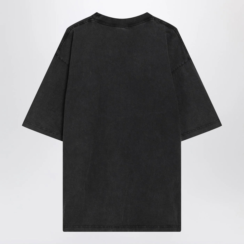 Balenciaga Black faded Crayon Loop oversize T-shirt