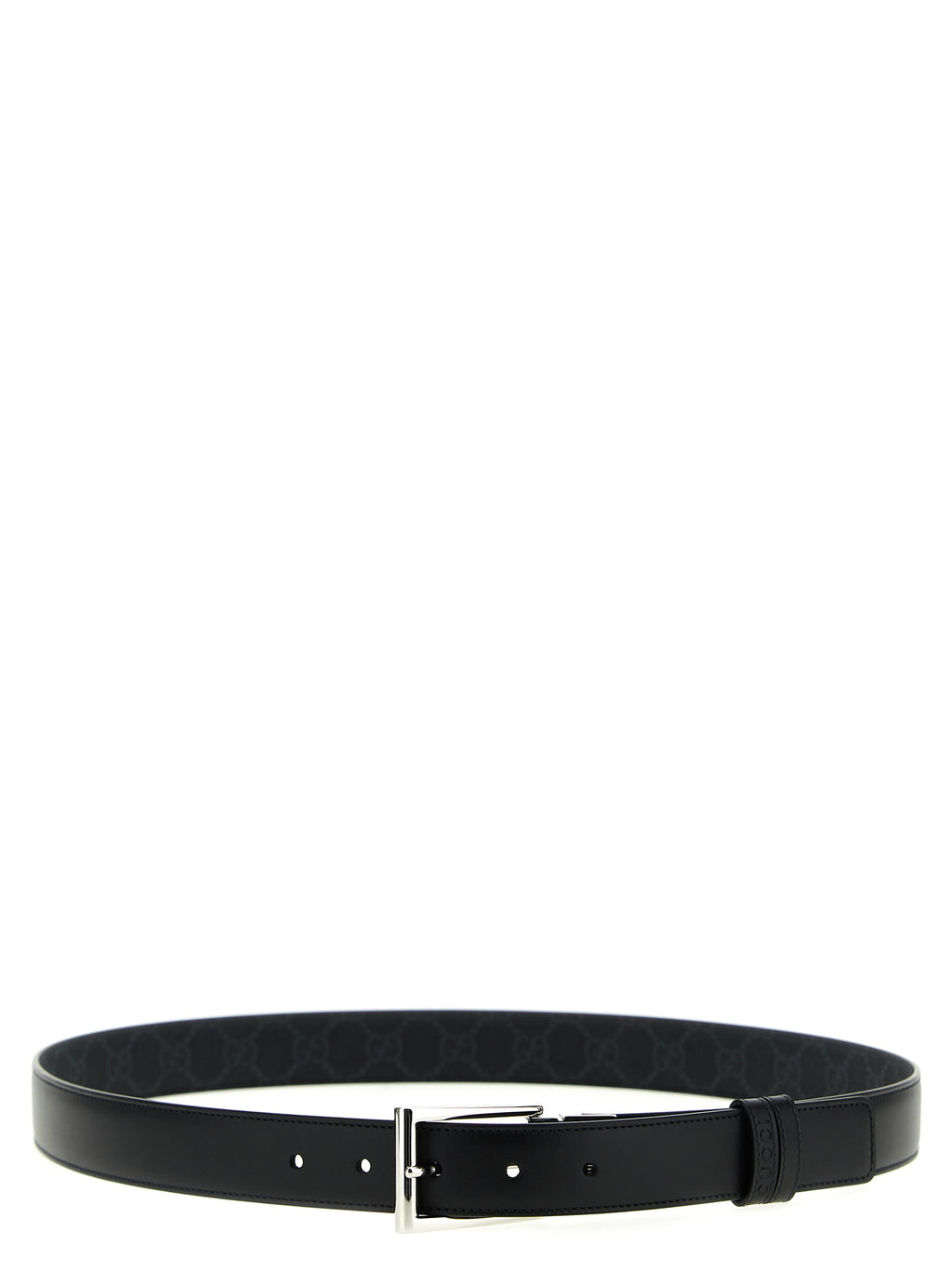 Gucci Rectangular Buckle Reversible Belt