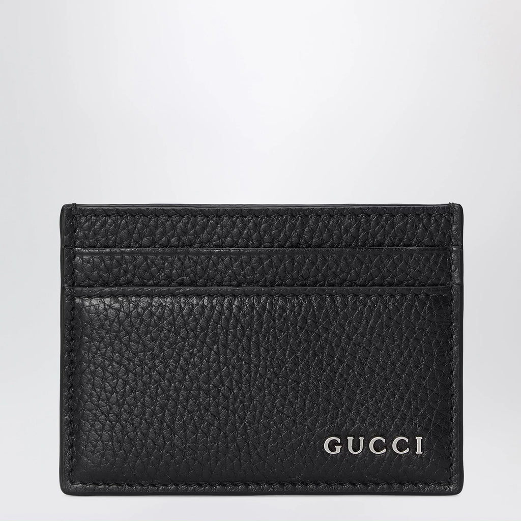 GUCCI Black cardholder with logo
