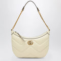 GUCCI GG Marmont small shoulder bag white