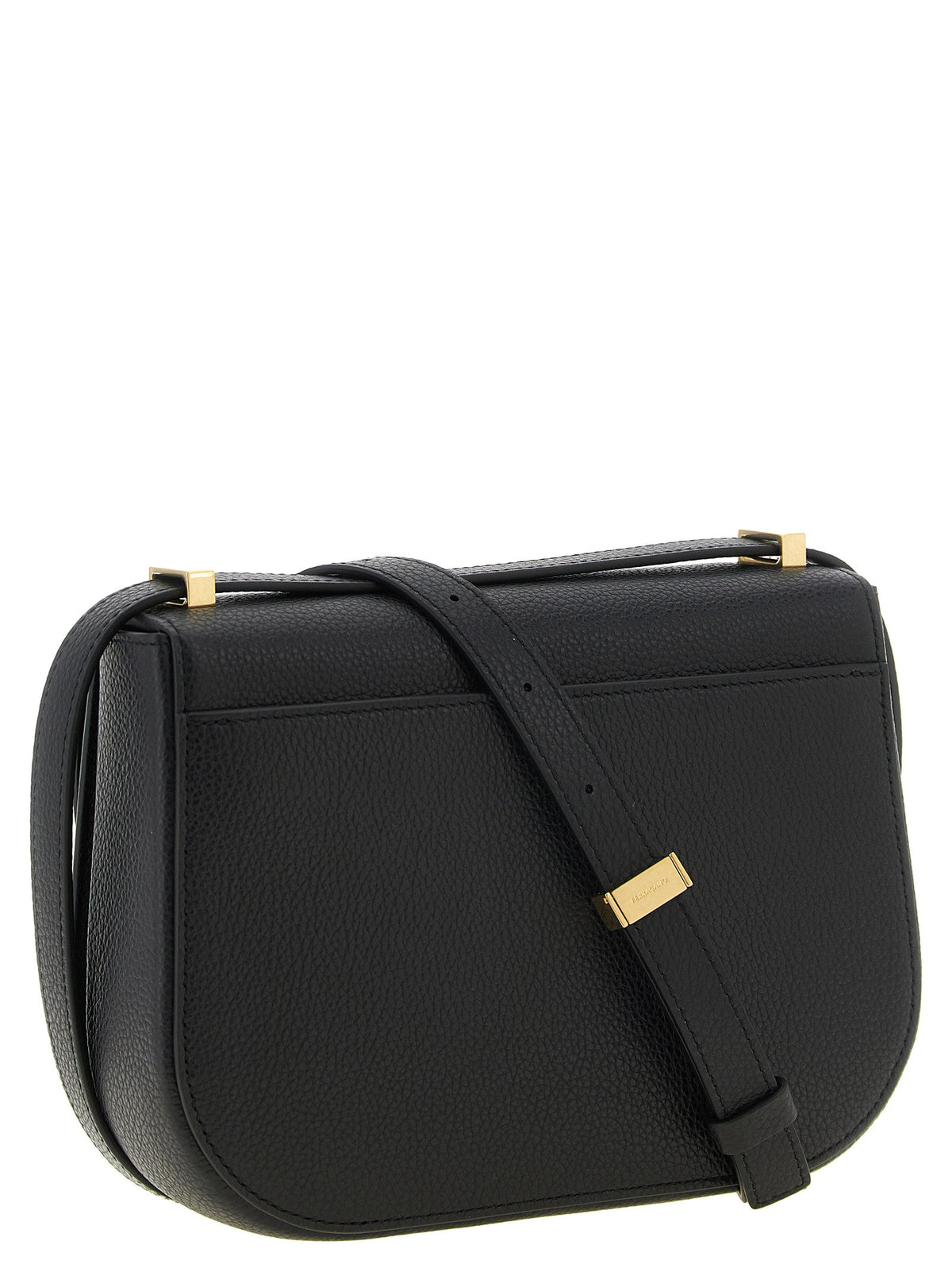 Ferragamo North-south Double Gancini Crossbody Bag