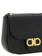 Ferragamo North-south Double Gancini Crossbody Bag