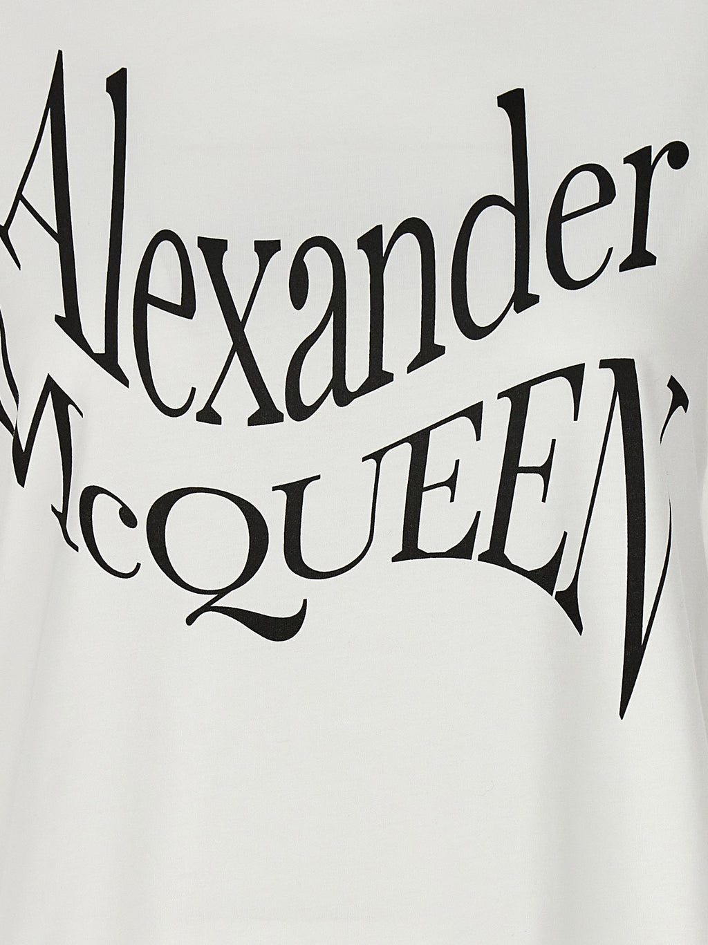 Alexander McQueen Logo Print T-shirt