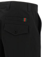 Gucci Nastro Web Twill Pants