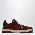 GUCCI Re-Web Sneakers in burgundy GG fabric