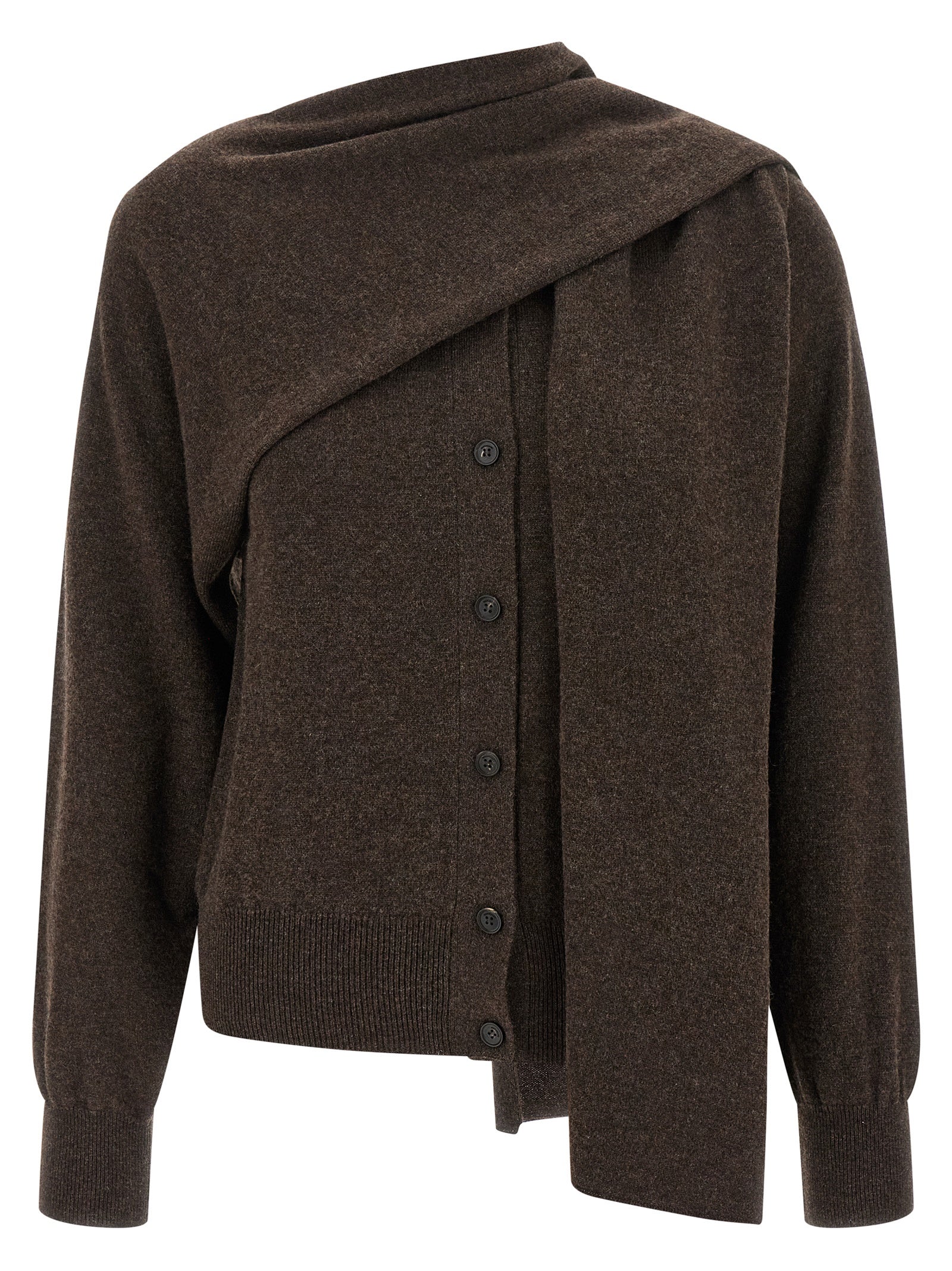 Ferragamo Scarf Cardigan