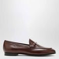 GUCCI Brown Jordaan loafer in leather