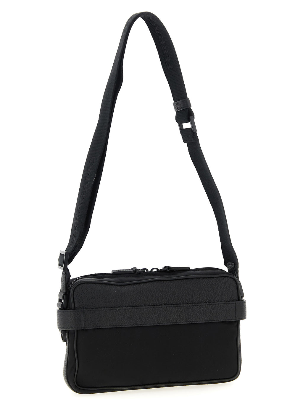 Ferragamo Twins Nylon Crossbody Bag
