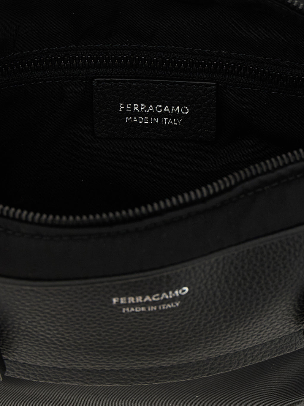 Ferragamo Twins Nylon Crossbody Bag
