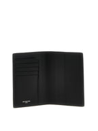 Balenciaga Logo Leather Passport Holder