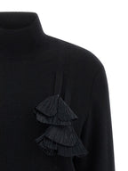Ferragamo Floral Insert Sweater