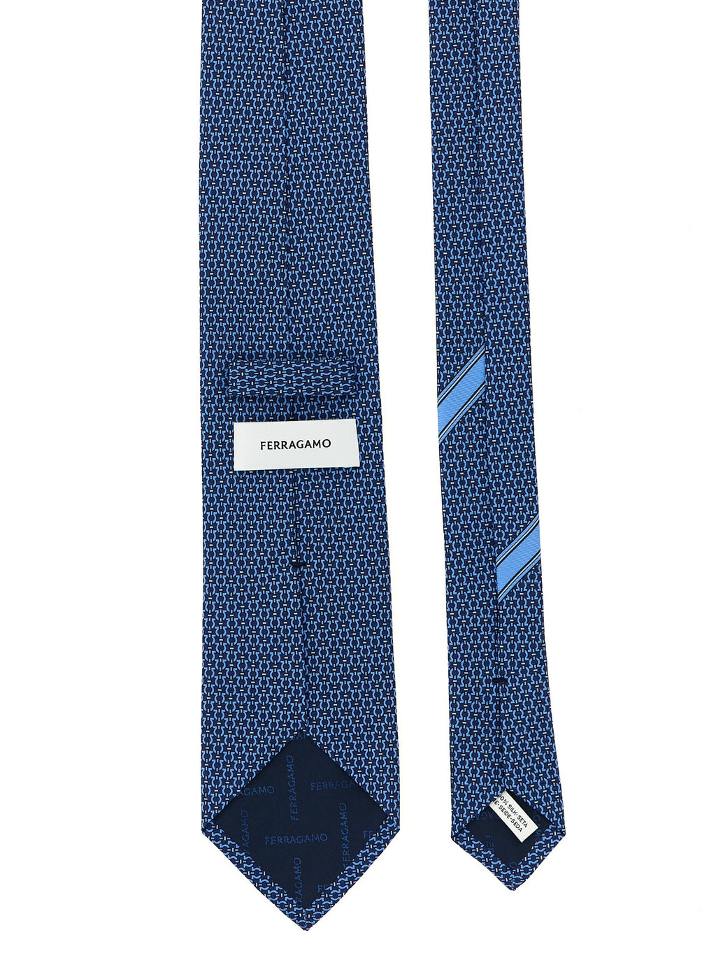 Ferragamo Gancini Print Tie