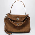 Balenciaga Rodeo medium beige suede bag