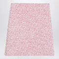 Balenciaga Pink cotton blend tweed mini skirt