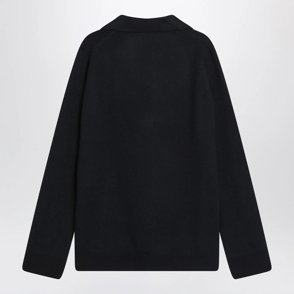 GUCCI Navy blue wool sweater