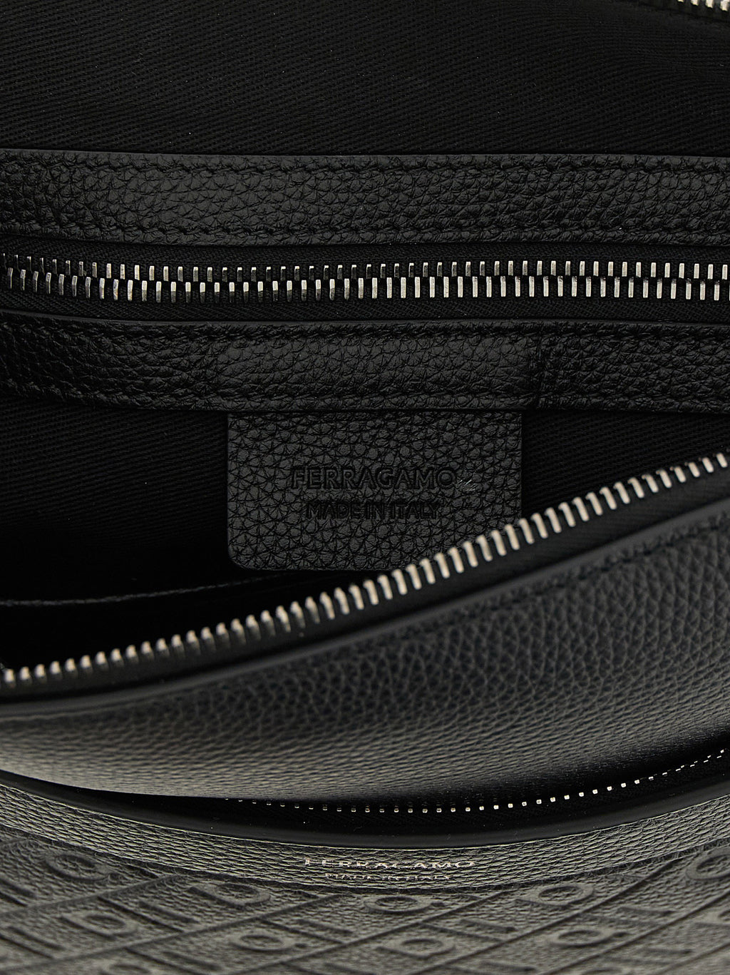 Ferragamo Monogram Messenger Crossbody Bag