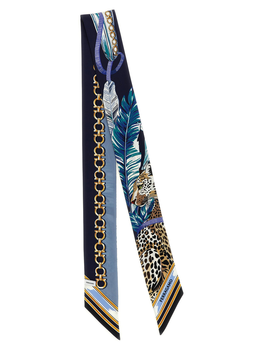 Ferragamo Bandeau Felini Print