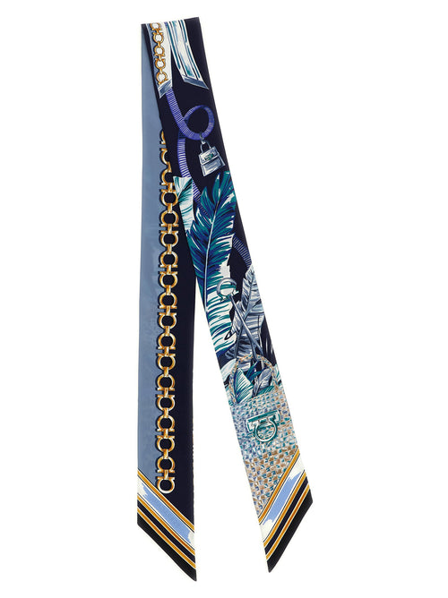 Ferragamo Bandeau Felini Print